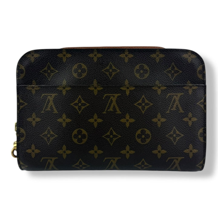 Louis Vuitton Brown Monogram Orsay Clutch Bag - Lux Central