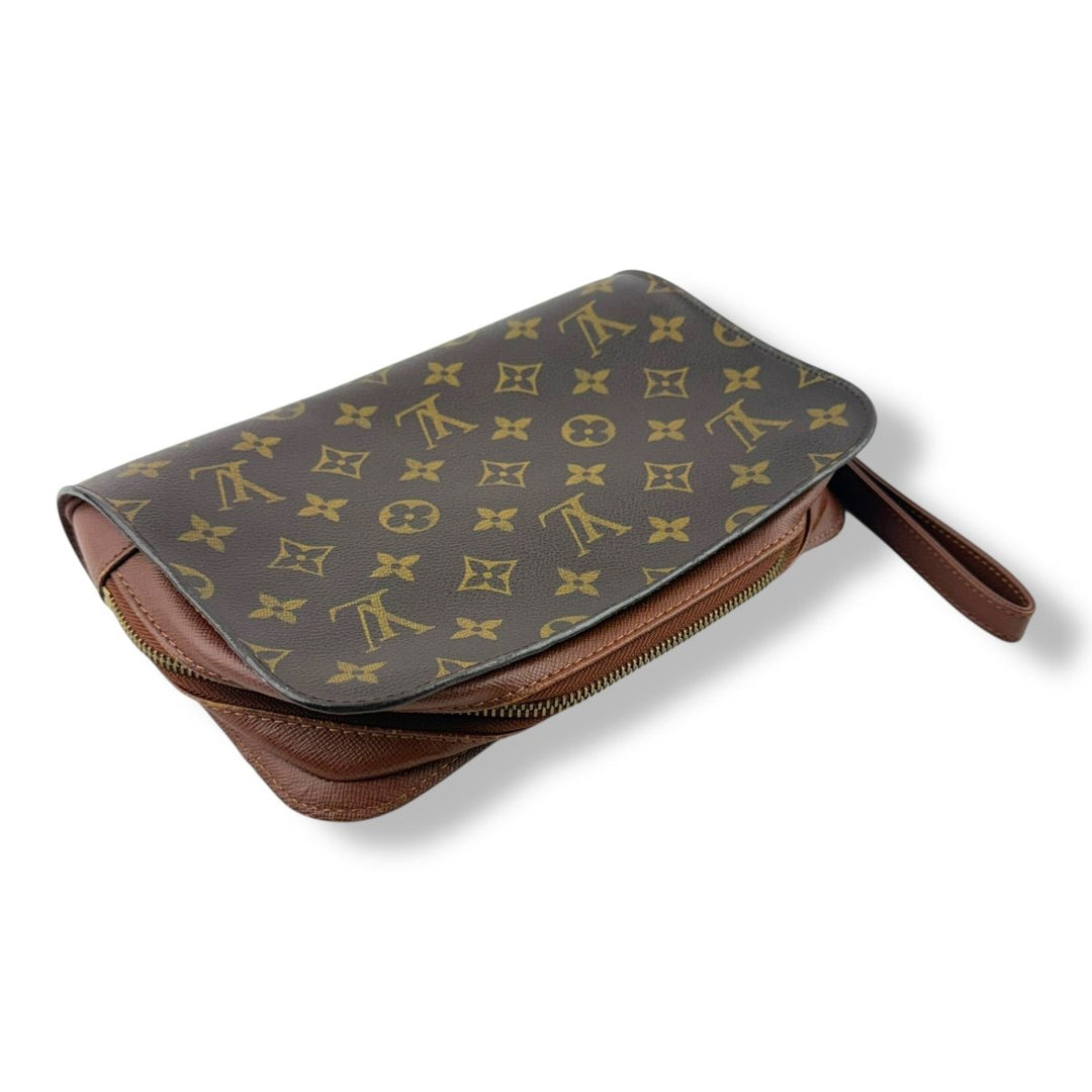 Louis Vuitton Brown Monogram Orsay Clutch Bag - Lux Central