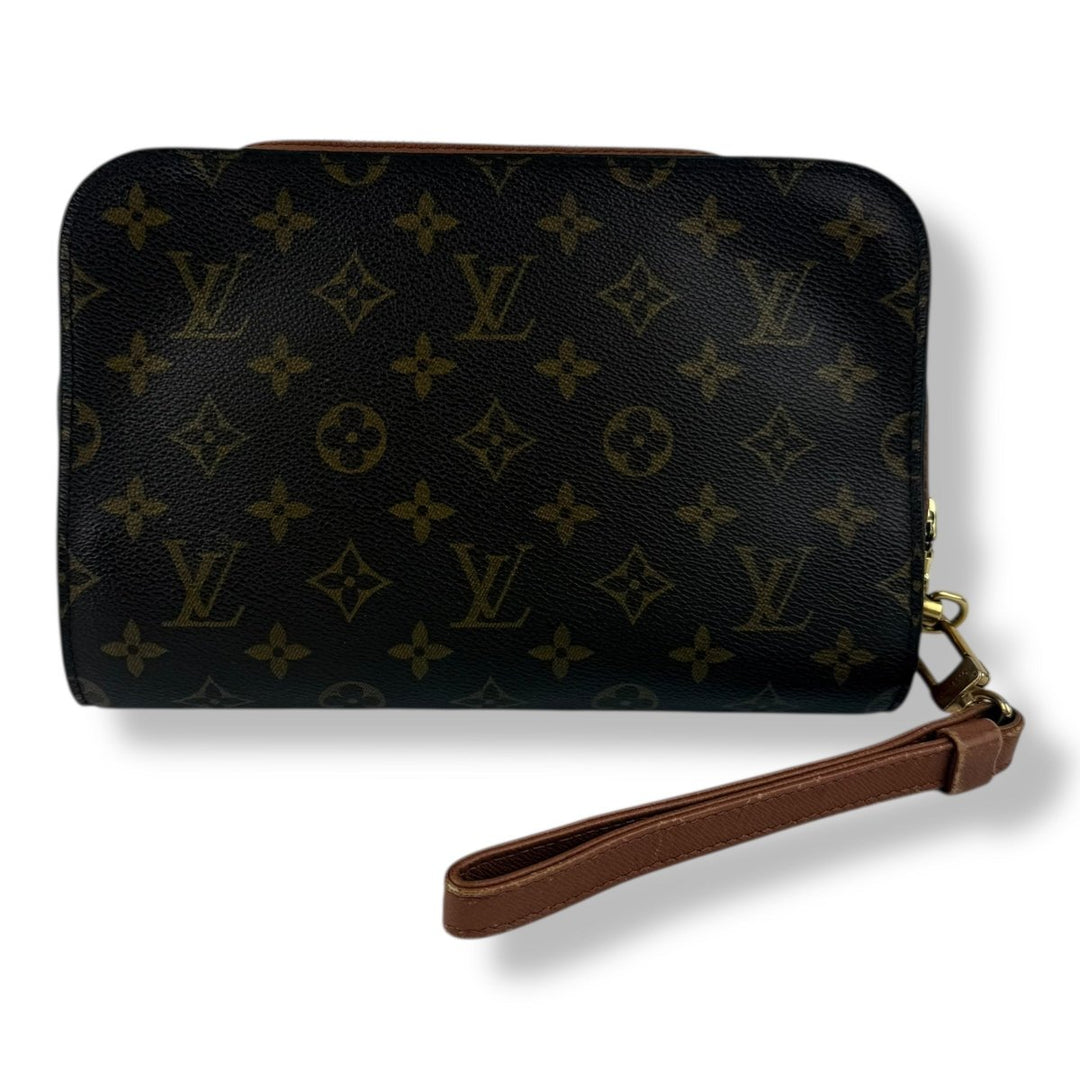 Louis Vuitton Brown Monogram Orsay Clutch Bag - Lux Central