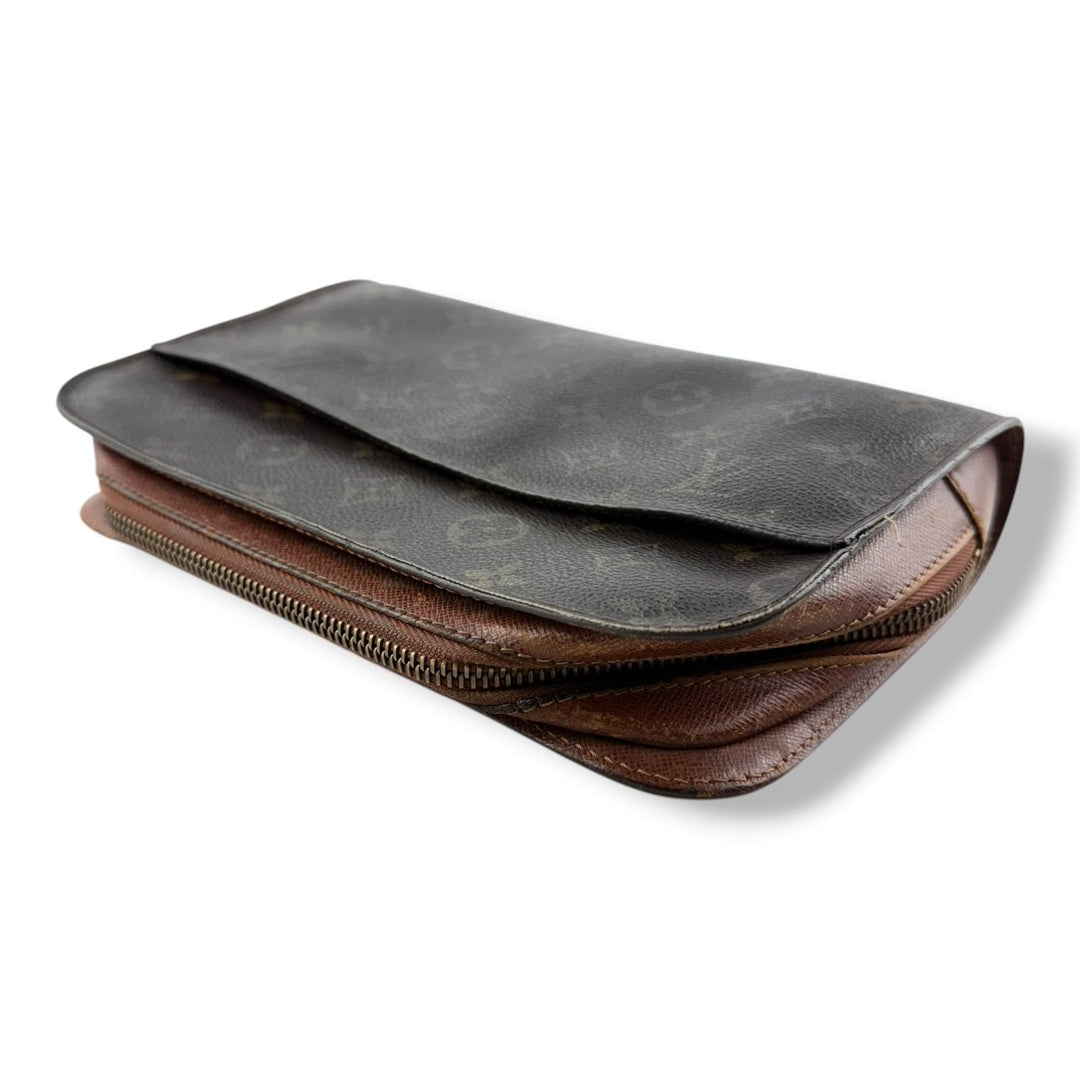 Louis Vuitton Brown Monogram Orsay Clutch Bag - Lux Central