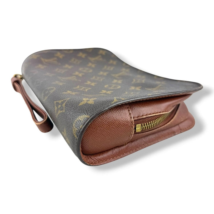 Louis Vuitton Brown Monogram Orsay Clutch Bag - Lux Central