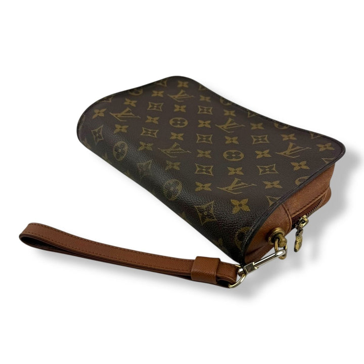 Louis Vuitton Brown Monogram Orsay Clutch Bag - Lux Central
