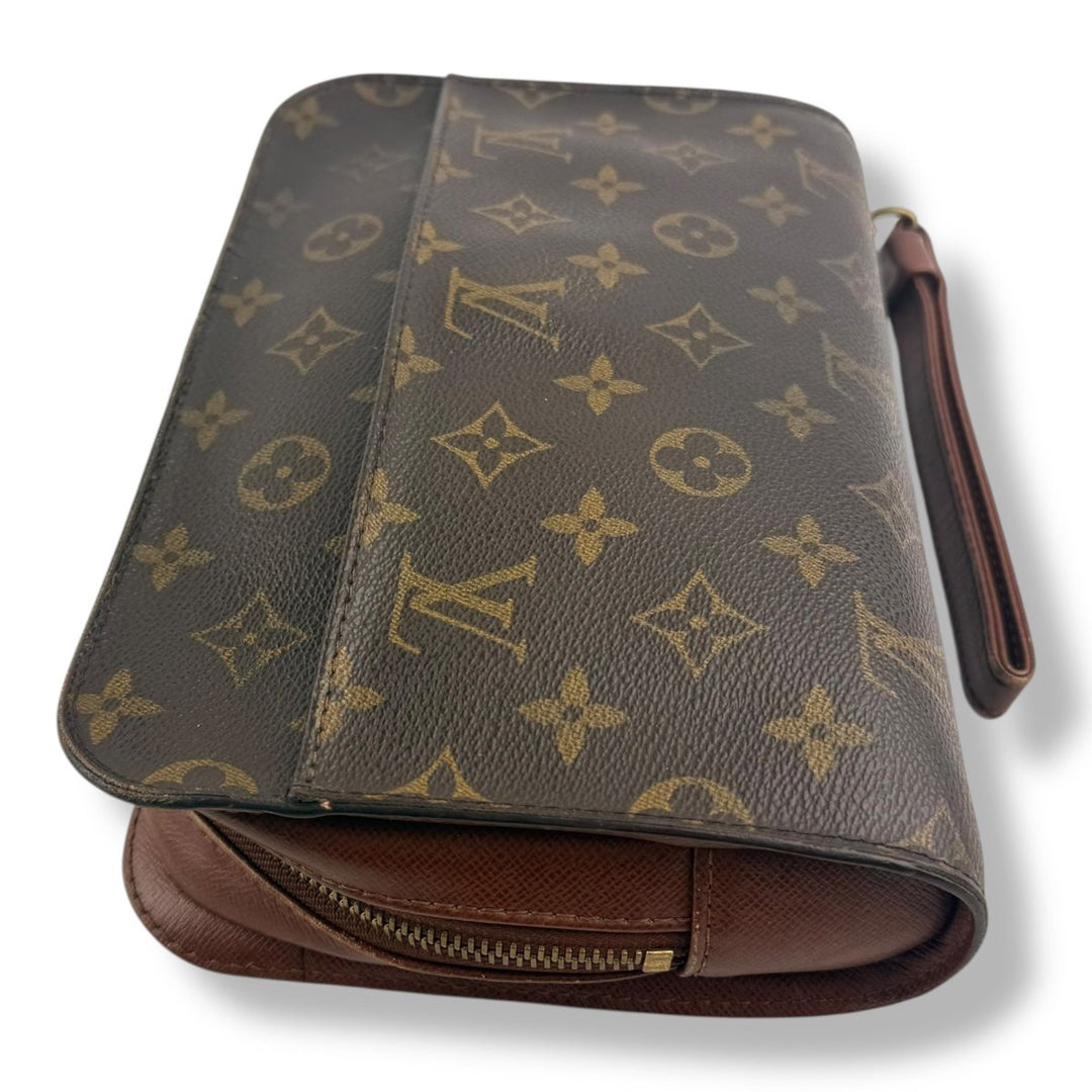 Louis Vuitton Brown Monogram Orsay Clutch Bag - Lux Central