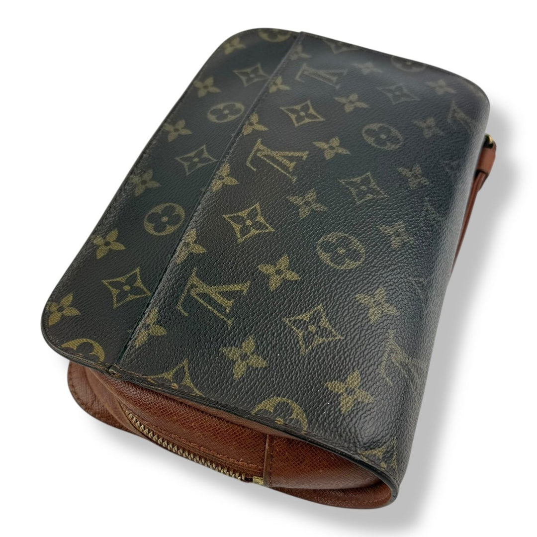 Louis Vuitton Brown Monogram Orsay Clutch Bag - Lux Central