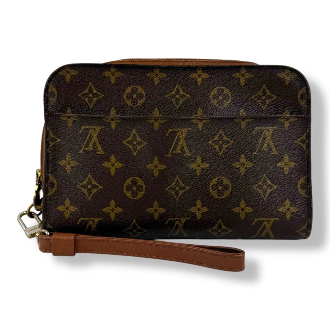 Louis Vuitton Brown Monogram Orsay Clutch Bag - Lux Central