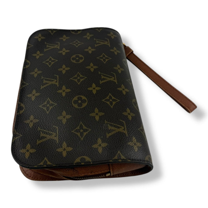Louis Vuitton Brown Monogram Orsay Clutch Bag - Lux Central