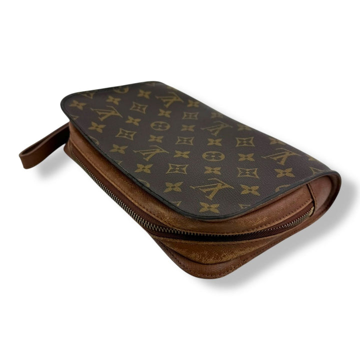 Louis Vuitton Brown Monogram Orsay Clutch Bag - Lux Central