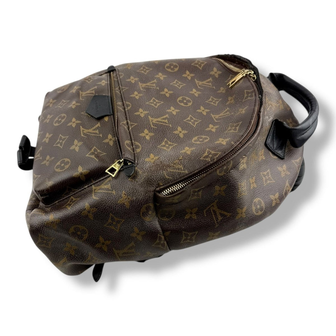 Louis Vuitton Brown Monogram Palm Springs MM Backpack - Lux Central