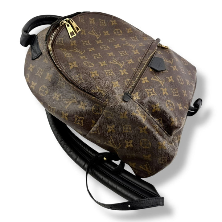 Louis Vuitton Brown Monogram Palm Springs MM Backpack - Lux Central