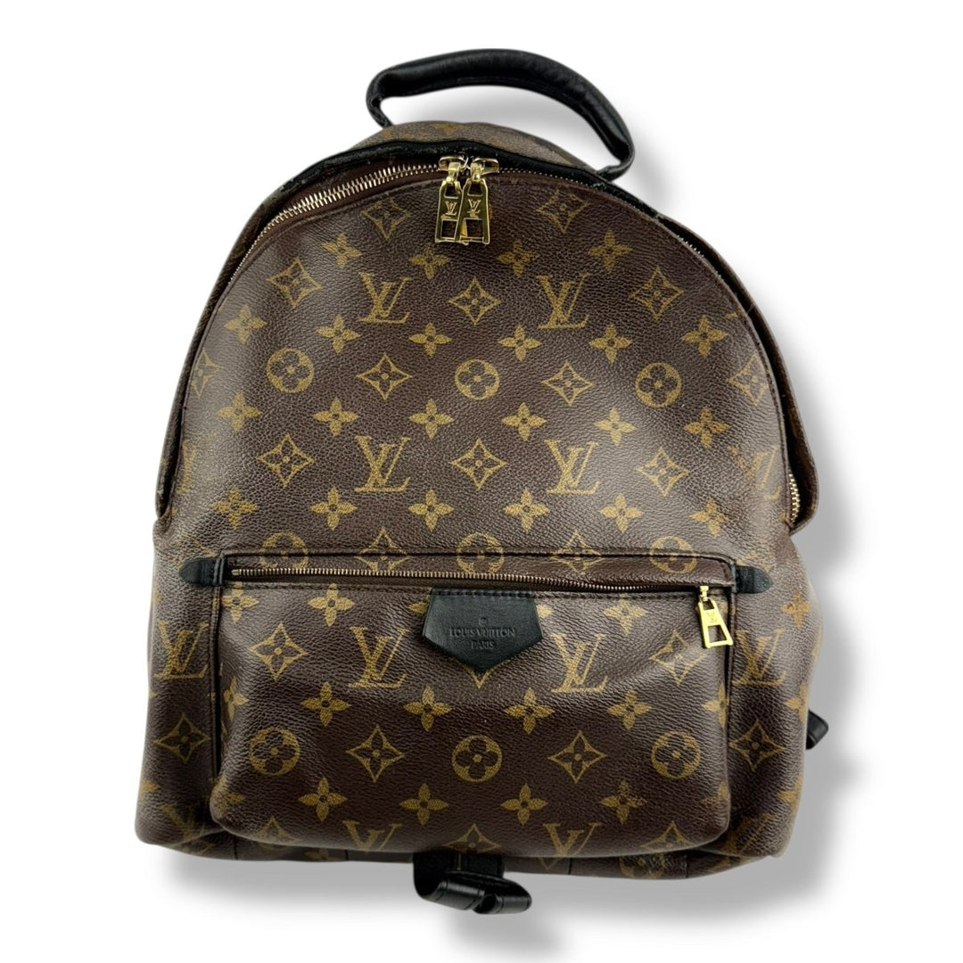 Louis Vuitton Brown Monogram Palm Springs MM Backpack - Lux Central