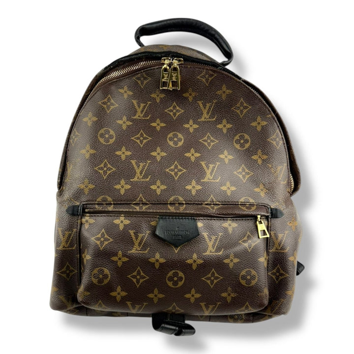 Louis Vuitton Brown Monogram Palm Springs MM Backpack - Lux Central