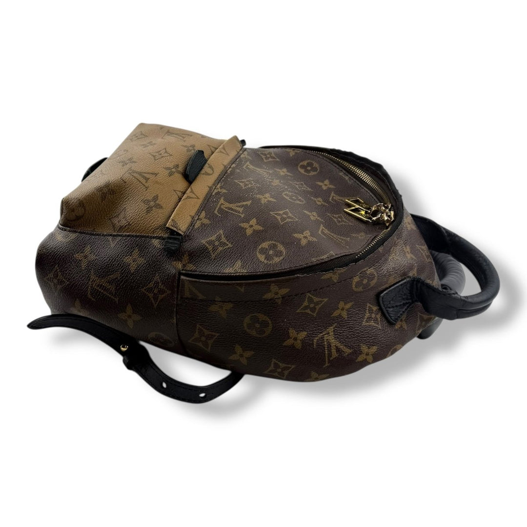 Louis Vuitton Brown Monogram Palm Springs PM Backpack - Lux Central