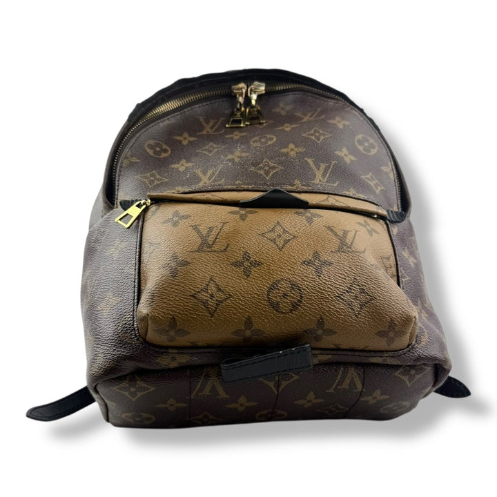 Louis Vuitton Brown Monogram Palm Springs PM Backpack - Lux Central