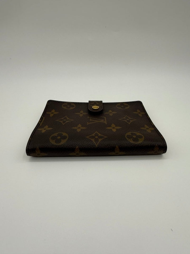 Louis Vuitton Brown Monogram PM Ring Agenda Wallet - Lux Central