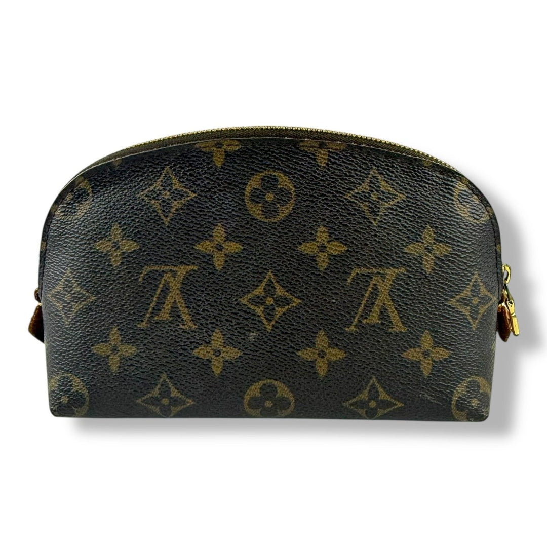 Louis Vuitton Brown Monogram PM Travel Cosmetic Pouch - Lux Central