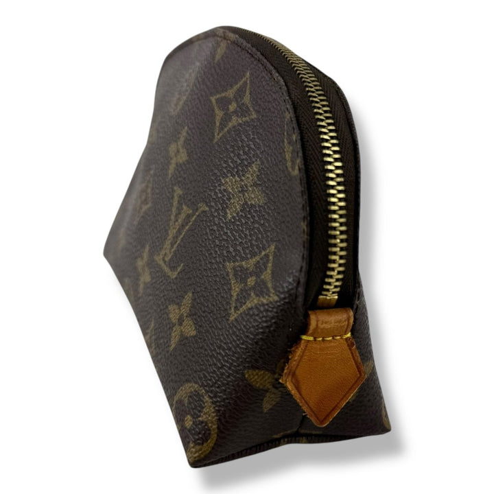 Louis Vuitton Brown Monogram PM Travel Cosmetic Pouch - Lux Central