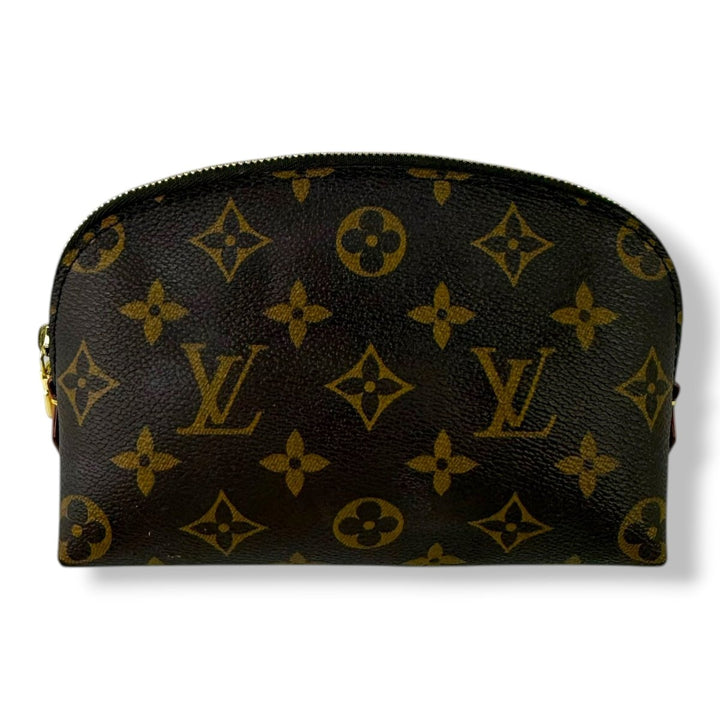 Louis Vuitton Brown Monogram PM Travel Cosmetic Pouch - Lux Central