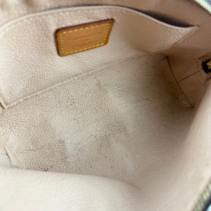 Louis Vuitton Brown Monogram PM Travel Cosmetic Pouch - Lux Central
