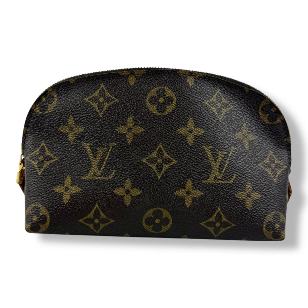 Louis Vuitton Brown Monogram PM Travel Cosmetic Pouch - Lux Central