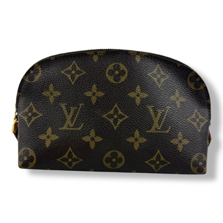 Louis Vuitton Brown Monogram PM Travel Cosmetic Pouch - Lux Central