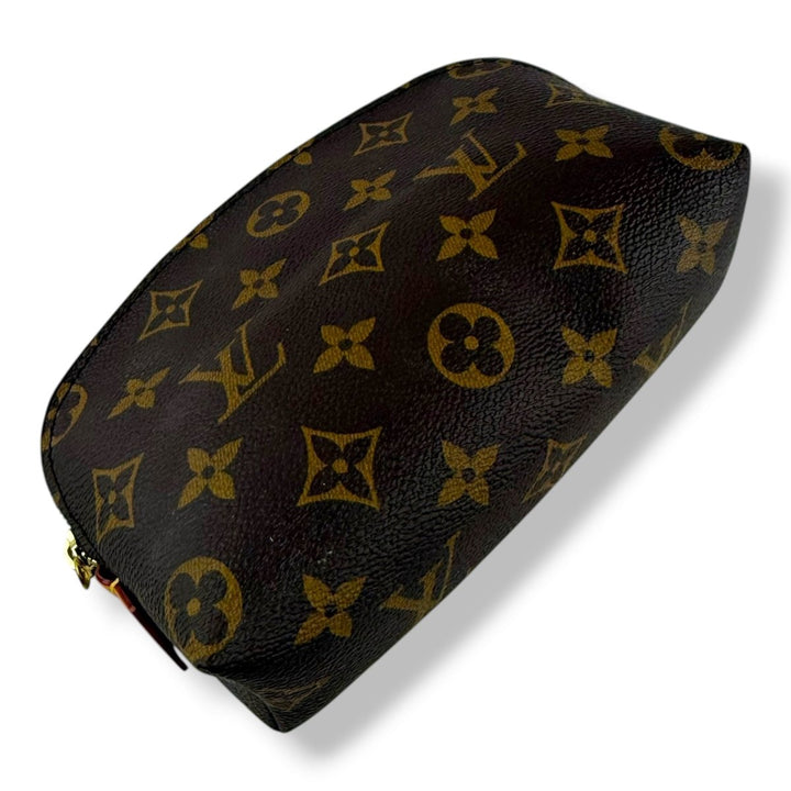 Louis Vuitton Brown Monogram PM Travel Cosmetic Pouch - Lux Central