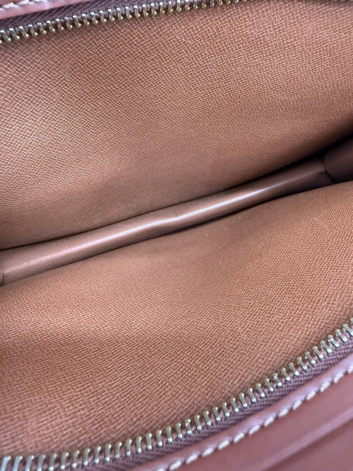 Louis Vuitton Brown Monogram Pochette Homme Clutch Bag - Lux Central