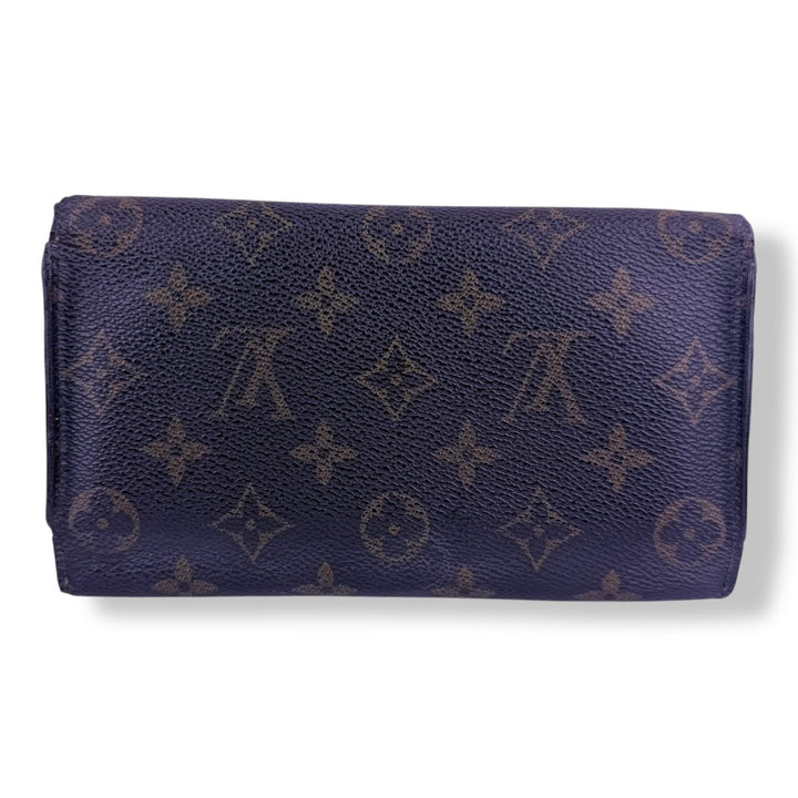 Louis Vuitton Brown Monogram Porto Tresor International Tri - fold Wallet - Lux Central