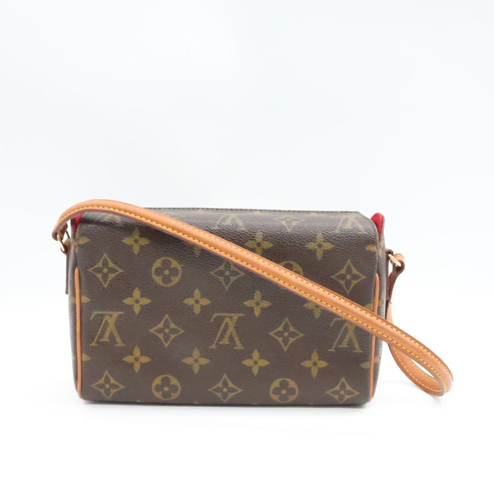 Louis Vuitton Brown Monogram Recital Shoulder Handbag - Lux Central