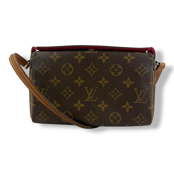 Louis Vuitton Brown Monogram Recital Shoulder Handbag - Lux Central