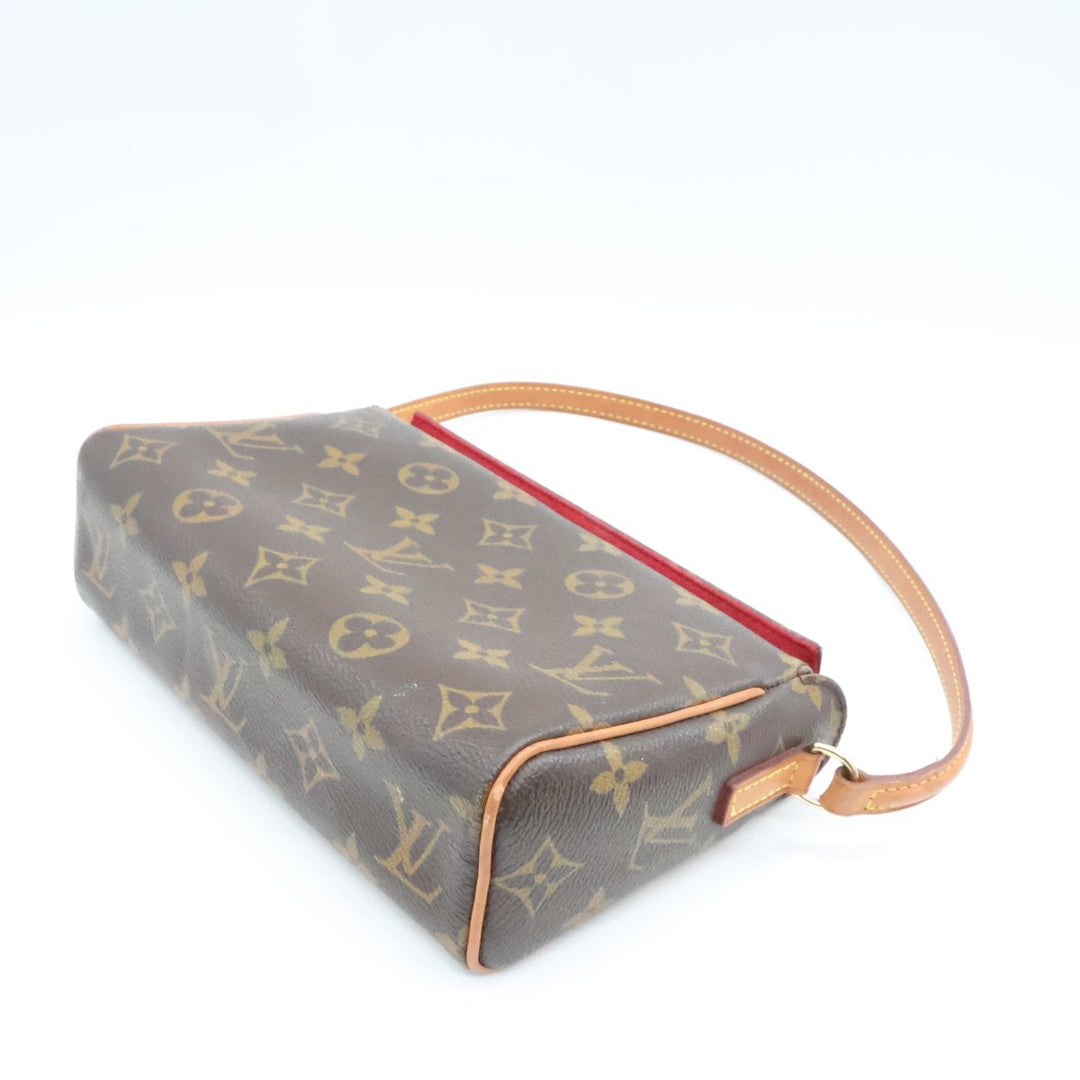 Louis Vuitton Brown Monogram Recital Shoulder Handbag - Lux Central