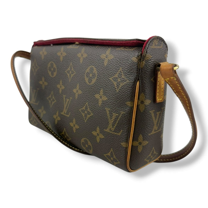 Louis Vuitton Brown Monogram Recital Shoulder Handbag - Lux Central