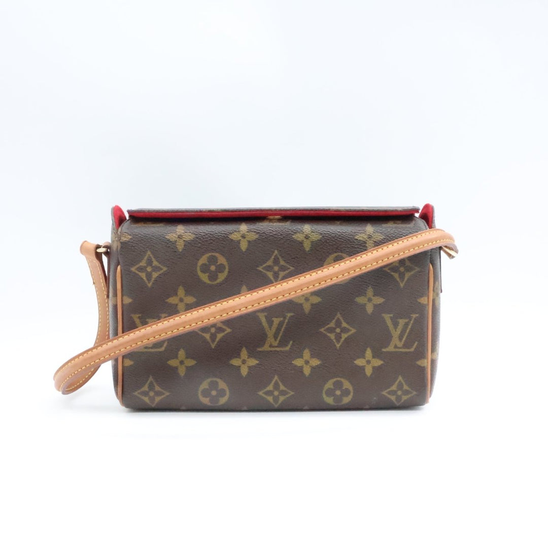 Louis Vuitton Brown Monogram Recital Shoulder Handbag - Lux Central