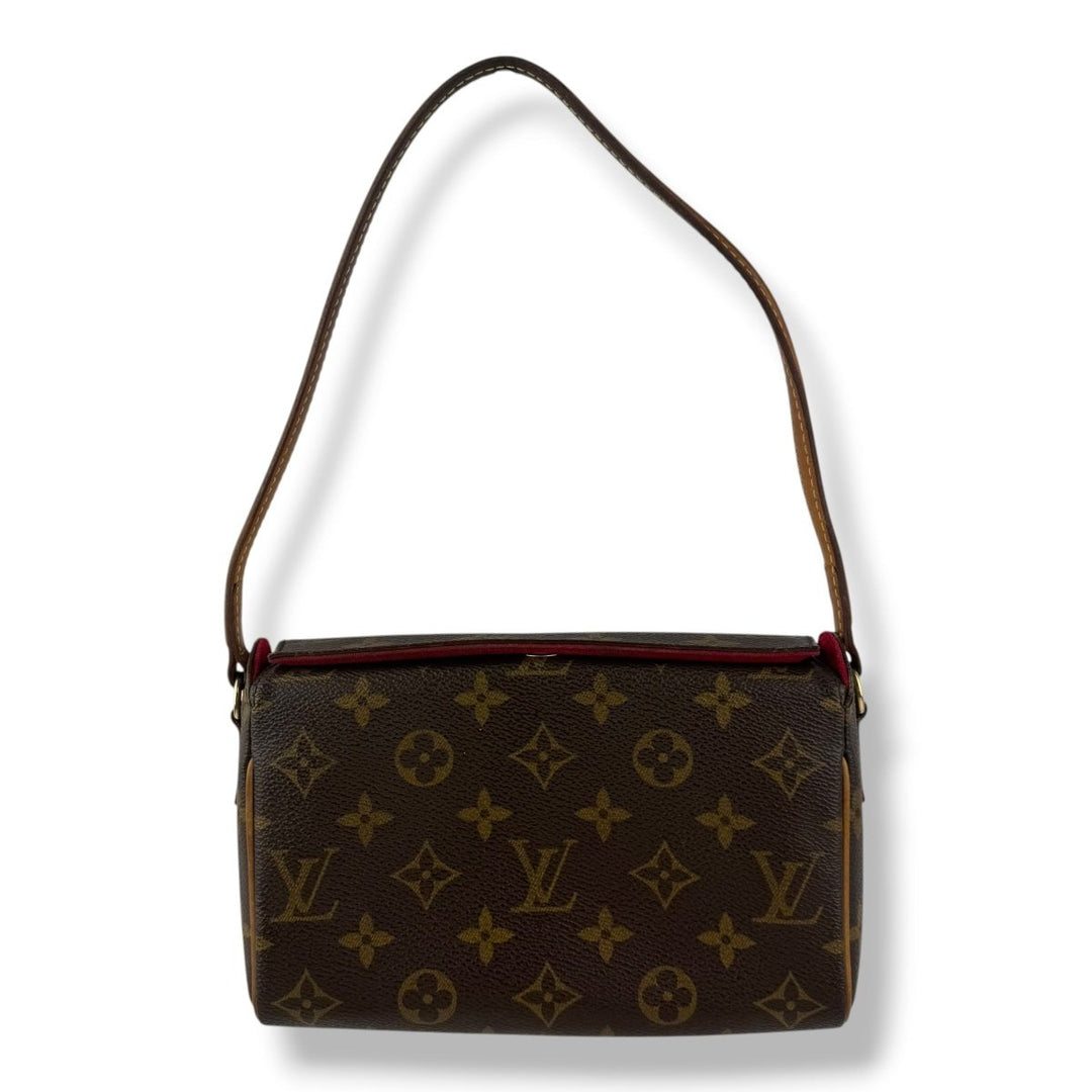 Louis Vuitton Brown Monogram Recital Shoulder Handbag - Lux Central