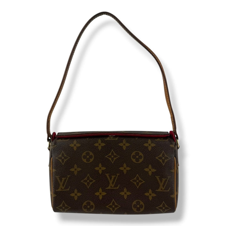 Louis Vuitton Brown Monogram Recital Shoulder Handbag - Lux Central