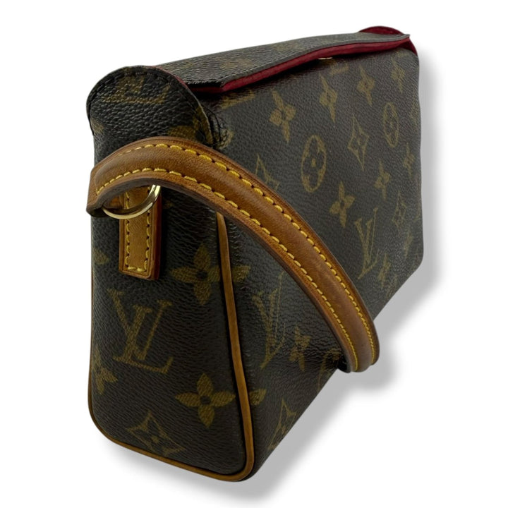 Louis Vuitton Brown Monogram Recital Shoulder Handbag - Lux Central