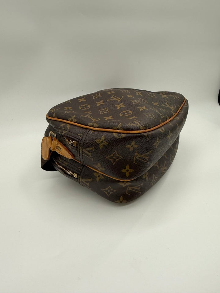 Louis Vuitton Brown Monogram Reporter PM Shoulder Bag - Lux Central
