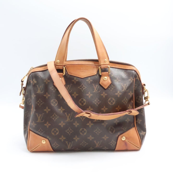 Louis Vuitton Brown Monogram Retiro PM Handbag - Lux Central