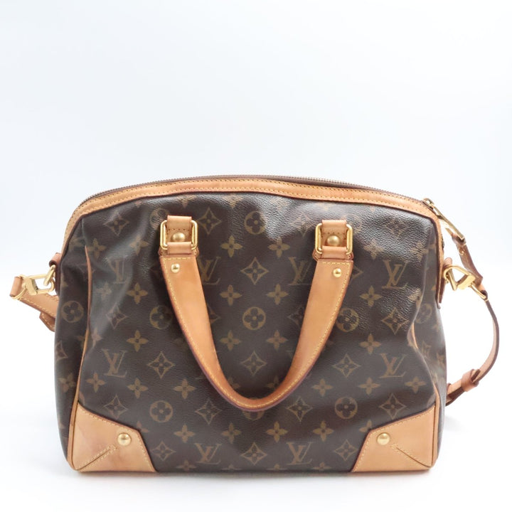 Louis Vuitton Brown Monogram Retiro PM Handbag - Lux Central