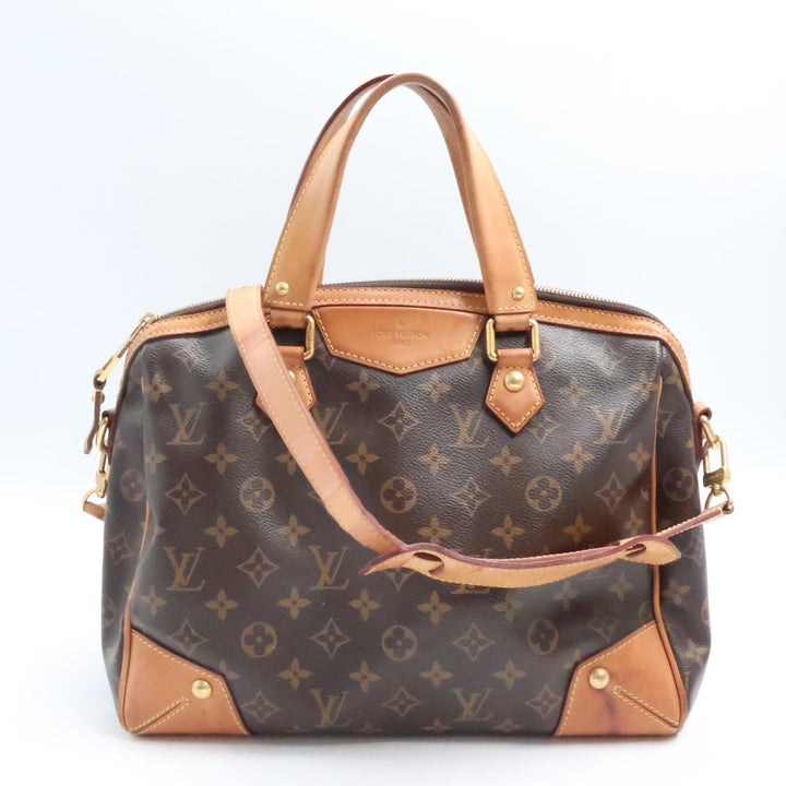 Louis Vuitton Brown Monogram Retiro PM Handbag - Lux Central