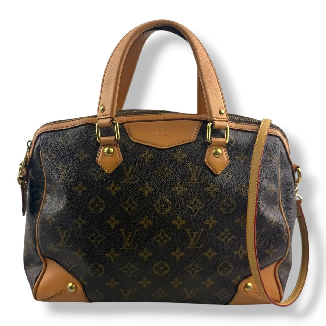 Louis Vuitton Brown Monogram Retiro PM Handbag - Lux Central