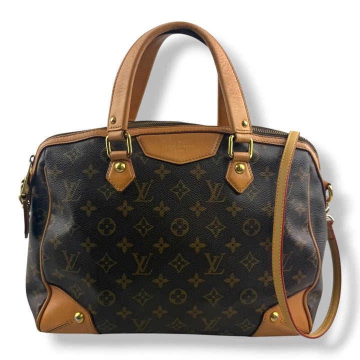 Louis Vuitton Brown Monogram Retiro PM Handbag - Lux Central