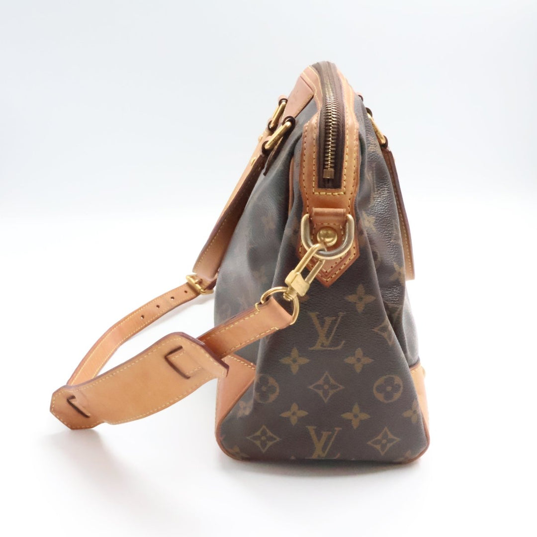 Louis Vuitton Brown Monogram Retiro PM Handbag - Lux Central