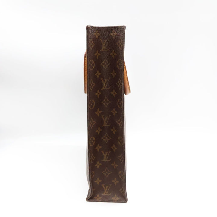 Louis Vuitton Brown Monogram Sac Plat Handbag - Lux Central