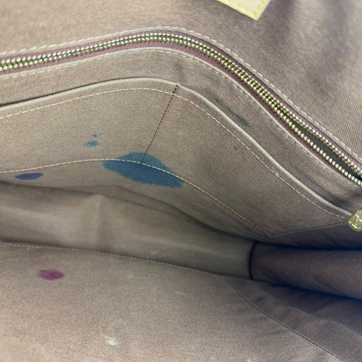 Louis Vuitton Brown Monogram Sac Plat Handbag - Lux Central