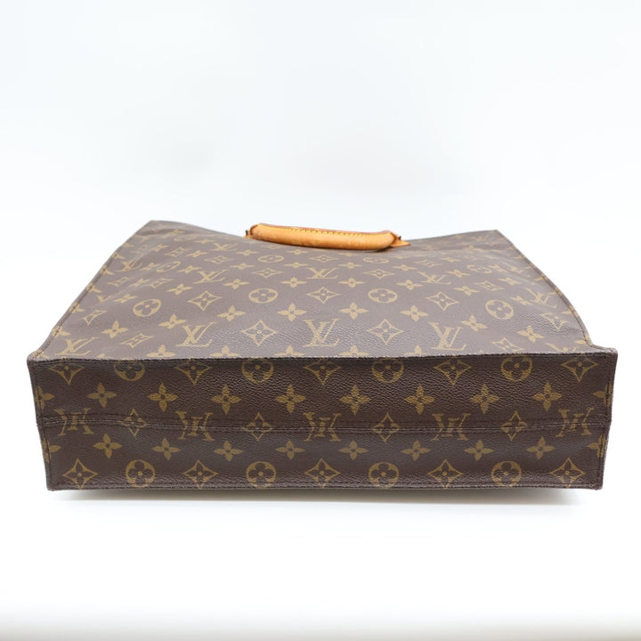 Louis Vuitton Brown Monogram Sac Plat Handbag - Lux Central