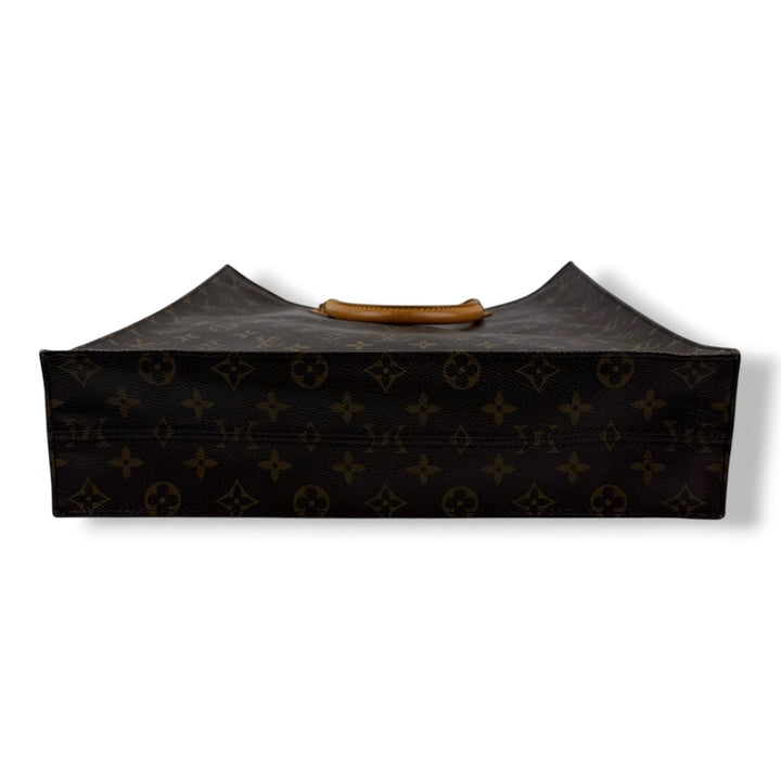 Louis Vuitton Brown Monogram Sac Plat Handbag - Lux Central