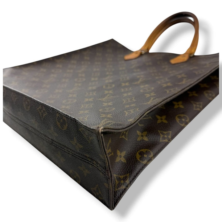 Louis Vuitton Brown Monogram Sac Plat Handbag - Lux Central