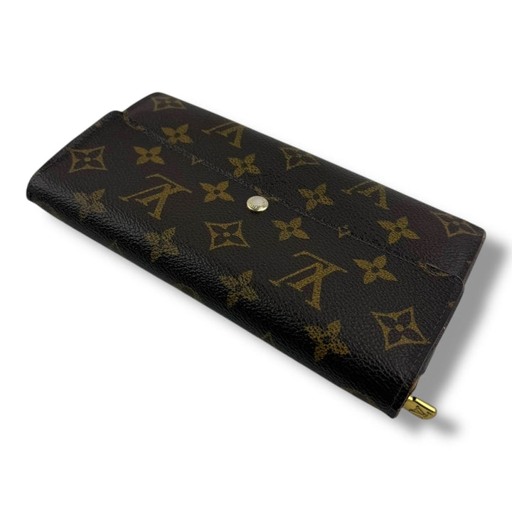 Louis Vuitton Brown Monogram Sarah Femme Wallet - Lux Central