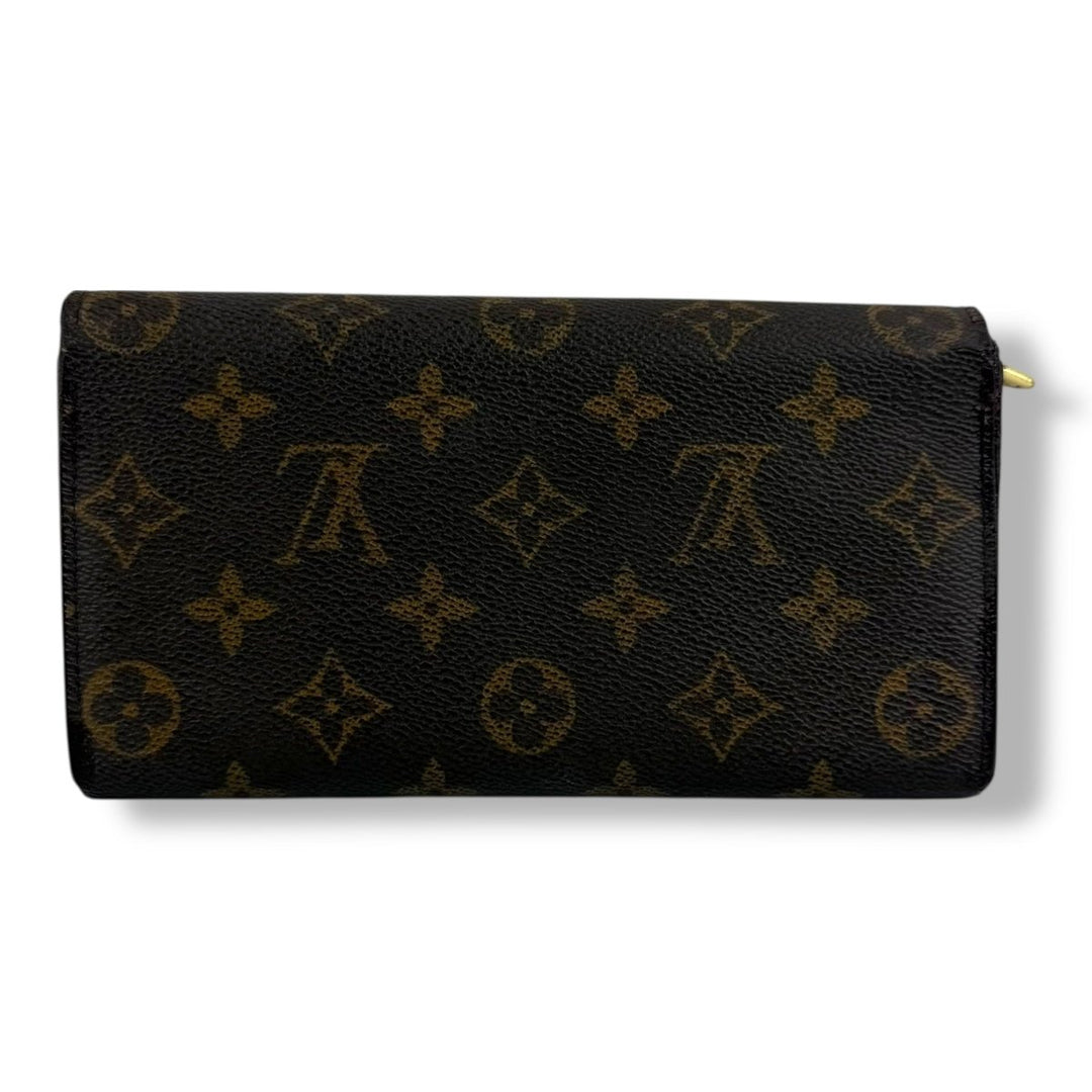 Louis Vuitton Brown Monogram Sarah Femme Wallet - Lux Central