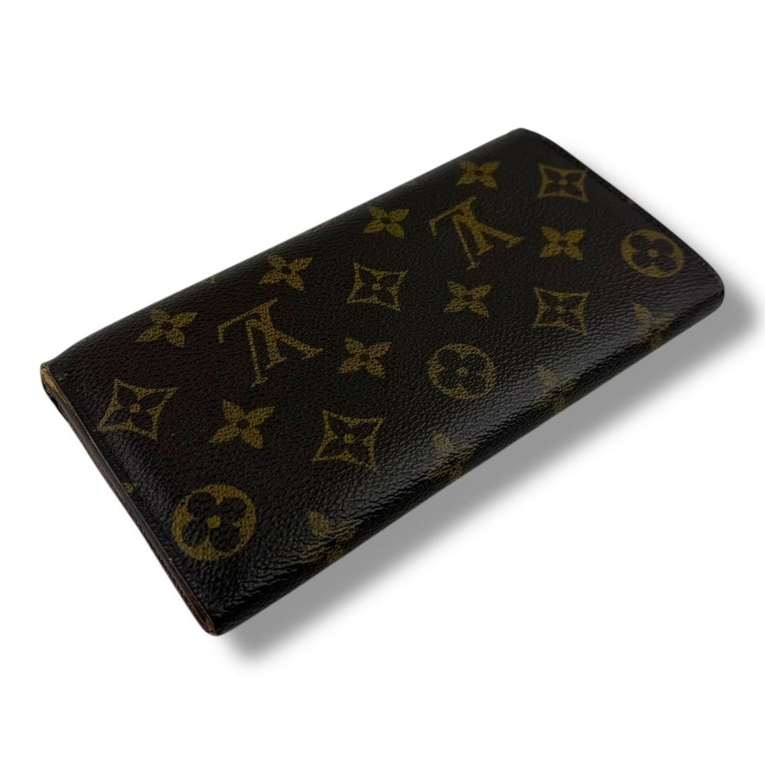 Louis Vuitton Brown Monogram Sarah Femme Wallet - Lux Central